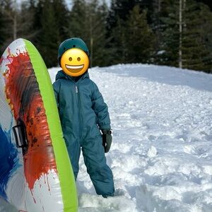 Kids Hooded Snowsuit